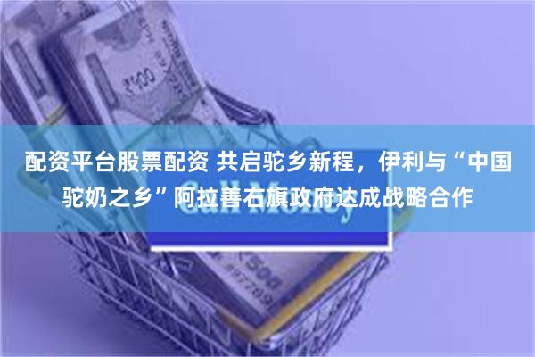 配资平台股票配资 共启驼乡新程，伊利与“中国驼奶之乡”阿拉善右旗政府达成战略合作