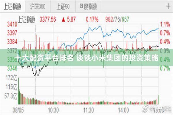 十大配资平台排名 谈谈小米集团的投资策略