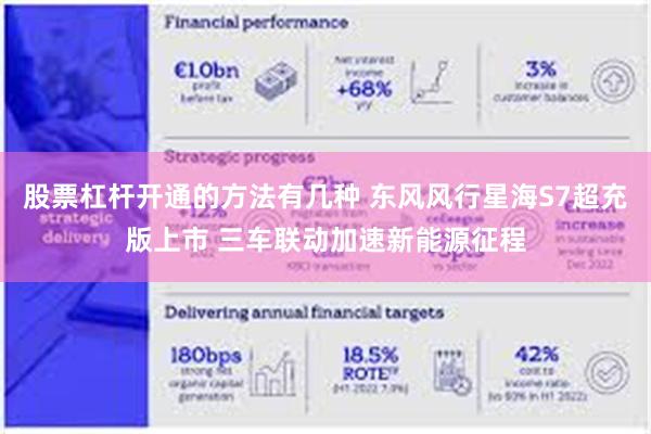 股票杠杆开通的方法有几种 东风风行星海S7超充版上市 三车联动加速新能源征程